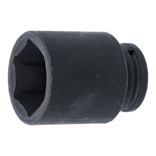 BGS Kraft-Steckschlüssel-Einsatz Sechskant, tief 5750, Antrieb Innenvierkant 20 mm (3/4"), SW 50 mm