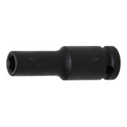 BGS Kraft-Steckschlüssel-Einsatz Sechskant, tief 7210, Antrieb Innenvierkant 12,5 mm (1/2"), SW 10 mm