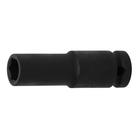 BGS Kraft-Steckschlüssel-Einsatz Sechskant, tief 7213, Antrieb Innenvierkant 12,5 mm (1/2"), SW 13 mm