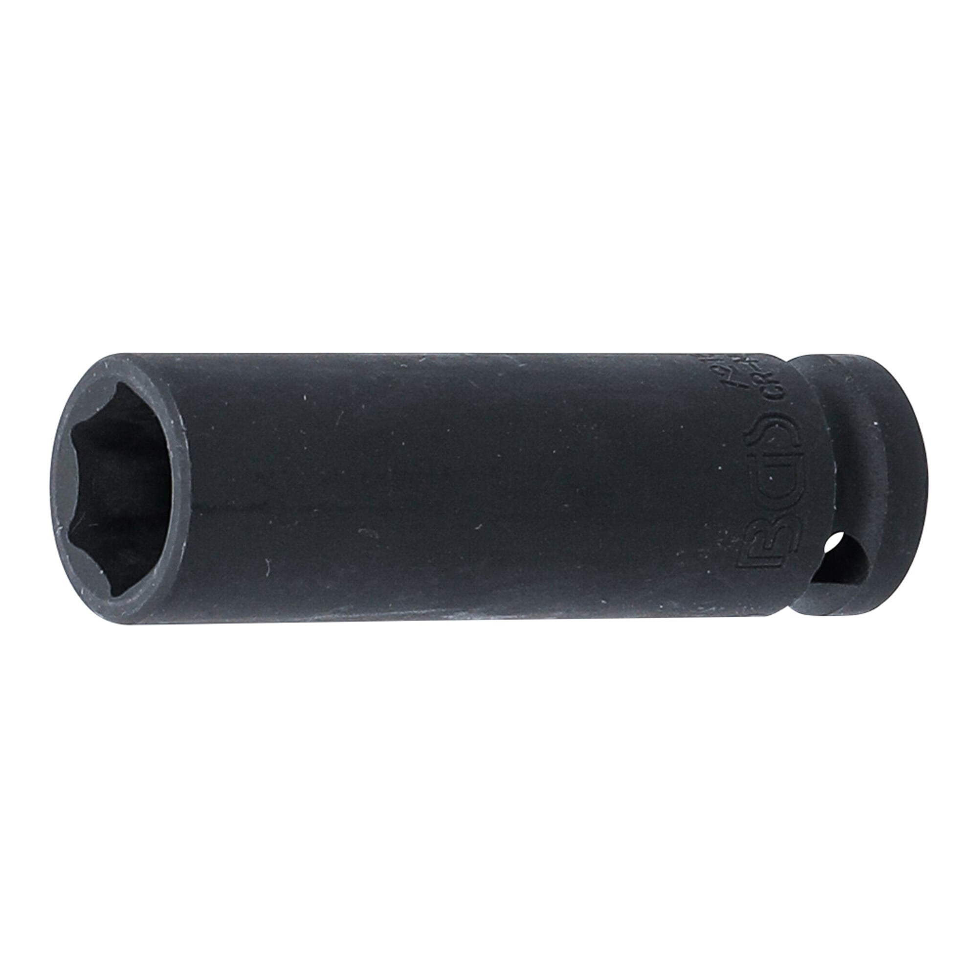 BGS Kraft-Steckschlüssel-Einsatz Sechskant, tief 7216, Antrieb Innenvierkant 12,5 mm (1/2"), SW 16 mm ; BGS technic