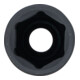 BGS Kraft-Steckschlüssel-Einsatz Sechskant, tief 7222, Antrieb Innenvierkant 12,5 mm (1/2"), SW 22 mm-3