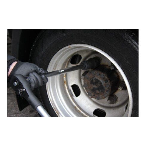 BGS Kraft-Steckschlüssel-Einsatz Sechskant, tief 9812, Antrieb Innenvierkant 20 mm (3/4"), SW 38 mm, für FUSO / Mitsubishi