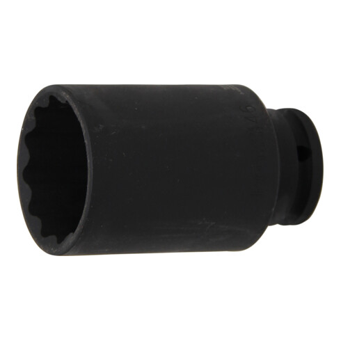 BGS Kraft-Steckschlüssel-Einsatz Zwölfkant 5234, Antrieb Innenvierkant 12,5 mm (1/2"), SW 46 mm