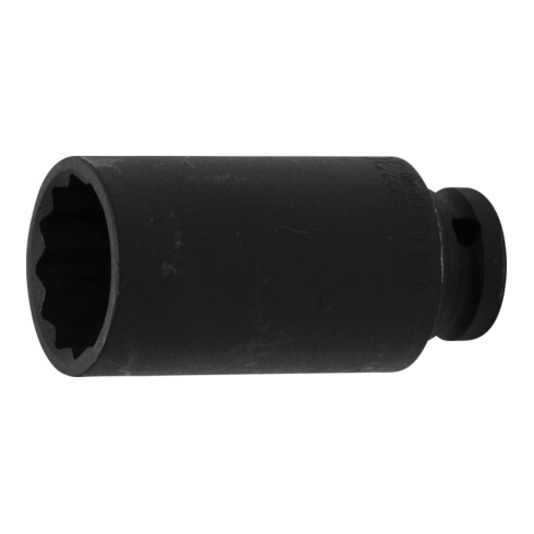BGS Kraft-Steckschlüssel-Einsatz Zwölfkant 5337, Antrieb Innenvierkant 12,5 mm (1/2"), SW 30 mm