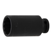 BGS Kraft-Steckschlüssel-Einsatz Zwölfkant 5337, Antrieb Innenvierkant 12,5 mm (1/2"), SW 30 mm
