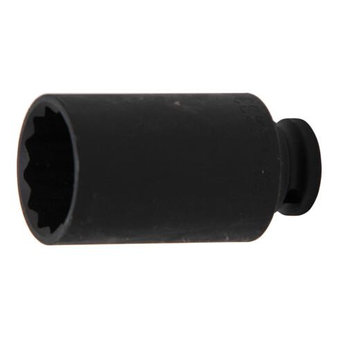 BGS Kraft-Steckschlüssel-Einsatz Zwölfkant 5339, Antrieb Innenvierkant 12,5 mm (1/2"), SW 33 mm