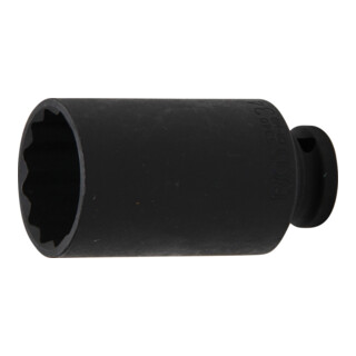 BGS Kraft-Steckschlüssel-Einsatz Zwölfkant 5340, Antrieb Innenvierkant 12,5 mm (1/2"), SW 34 mm