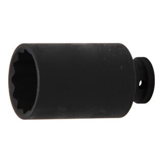 BGS Kraft-Steckschlüssel-Einsatz Zwölfkant 5341, Antrieb Innenvierkant 12,5 mm (1/2"), SW 35 mm