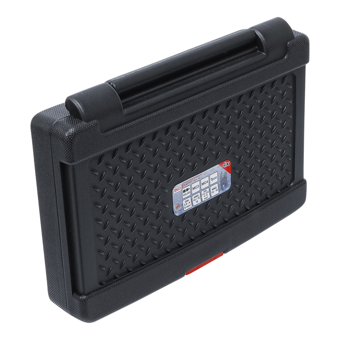 BGS Krimptangset | met 3 paar bekken | voor solar-steekverbindingen MC3 / MC4 / Tyco