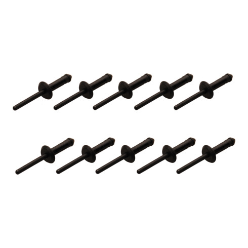 BGS Kunststoff-Blindniete für Art. 8463 8463-2, 5,0 x 17,2 mm, 10-tlg.