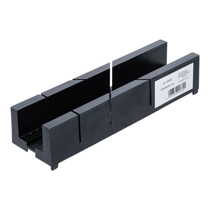 BGS Kunststoff-Gehrungslade 50855, 245 x 65 x 48 mm