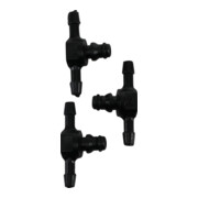 BGS Kunststoff-Verbinder-Satz 8107-20, T-Form, 20-tlg.