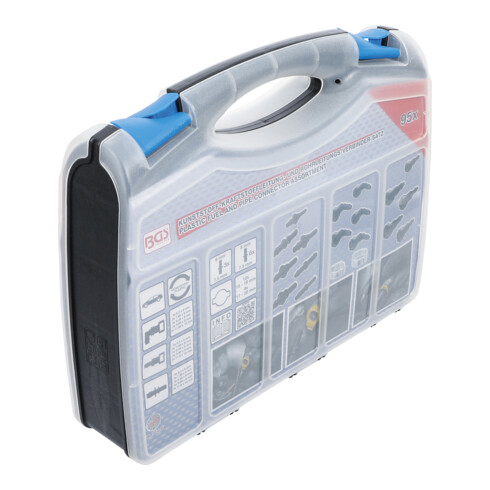 BGS Kunststoffrohr- & Kupplungs-Sortiment 6776, 95-tlg.