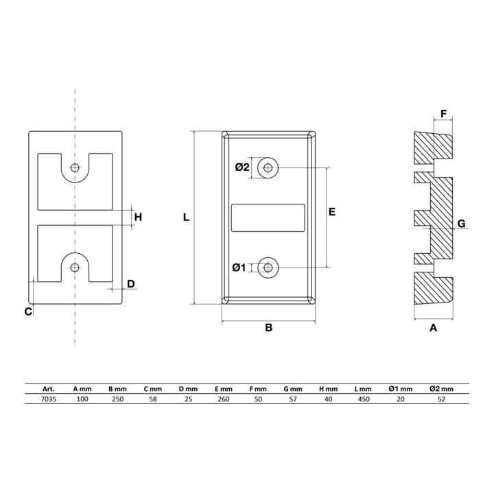 BGS Laadklepbescherming / Aanstootbuffer, for vrachtwagens
