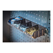 BGS Lagersichtbox-Satz, mit Hängeschiene, für Schrankwand-System, 4-tlg.-5