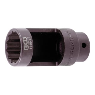 BGS Lambdasonde-aandrijving binnenvierkant 12,5 mm (1/2") SW 27 mm Twaalfkant, venster 28 mm