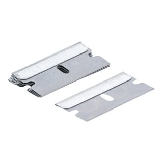 BGS Lame di ricambio raschietto, acciaio, per BGS 70911, 5 pz.