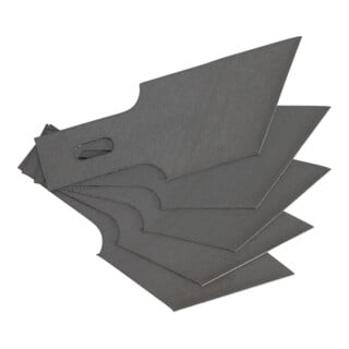 BGS Lames de rechange pour art. 364 0,6 x 16 mm x 53° 5 pcs.