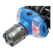 BGS Lampada frontale a LED con messa a fuoco 3W-4