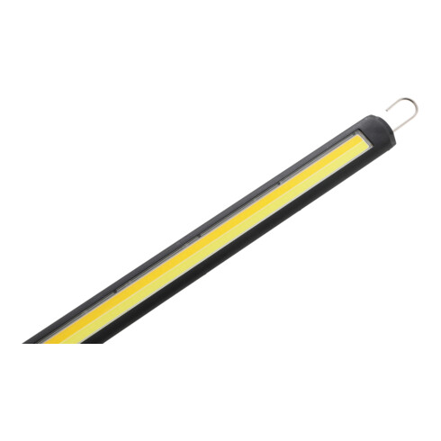 BGS Lampada manuale da lavoro COB LED, bianco freddo e giallo, ultrapiatta