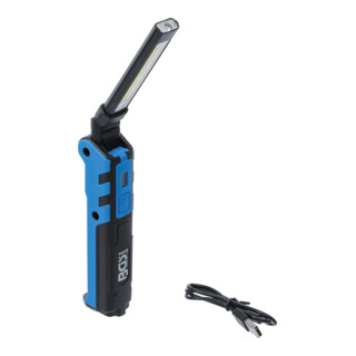 BGS Lampada pieghevole a batteria LED COB 5 W 85334