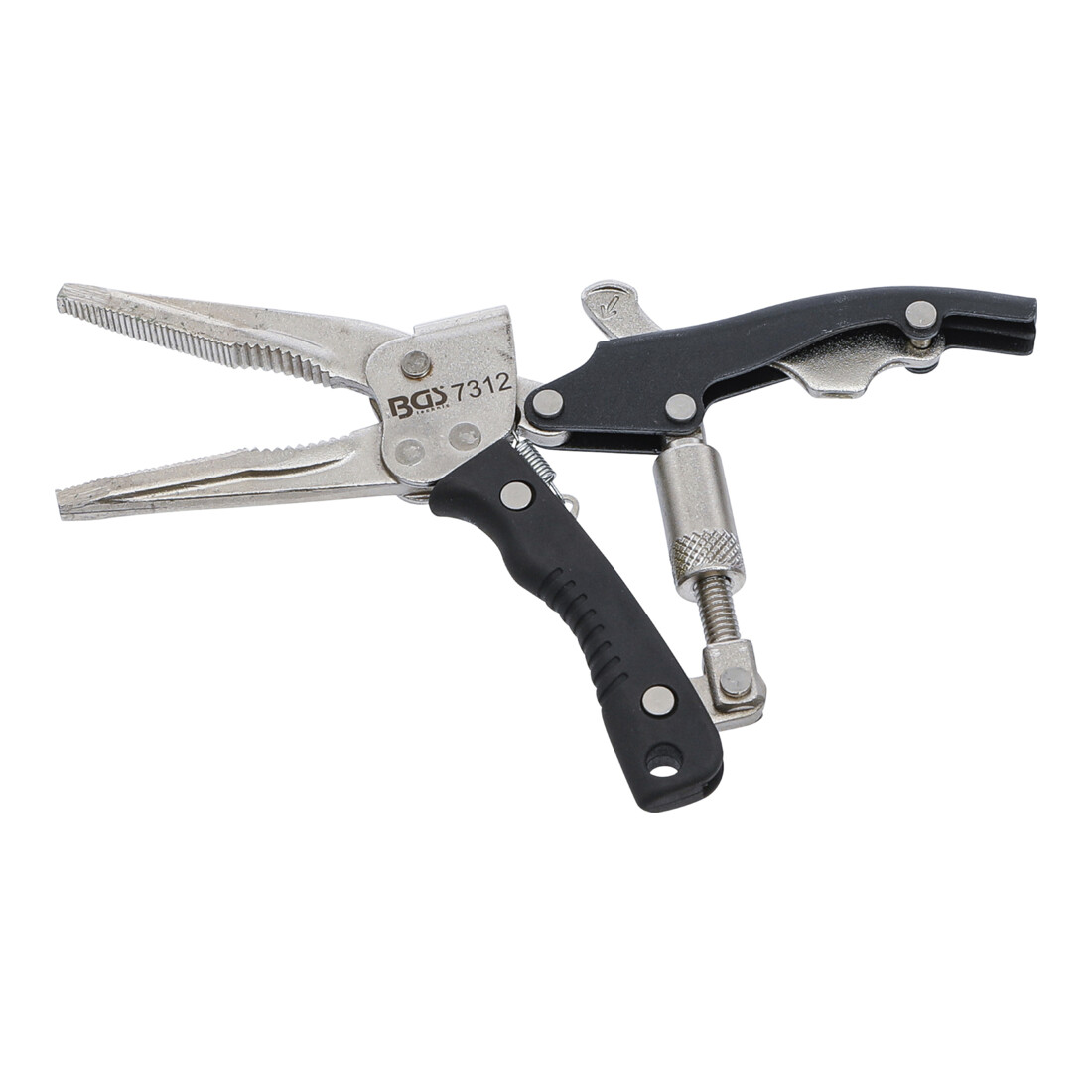 BGS Langbeck-Gripzange mit Pistolengriff 170 mm