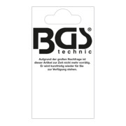 BGS Leitkarten für Verkaufswände 89900, 52 x 98 mm, 1 Bogen á 12 Stück
