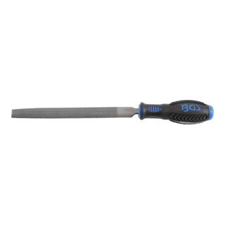 BGS Lima da officina, mezza tonda, taglio 3, 150 mm