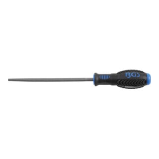 BGS Lima da officina, tonda, taglio 2, 150 mm