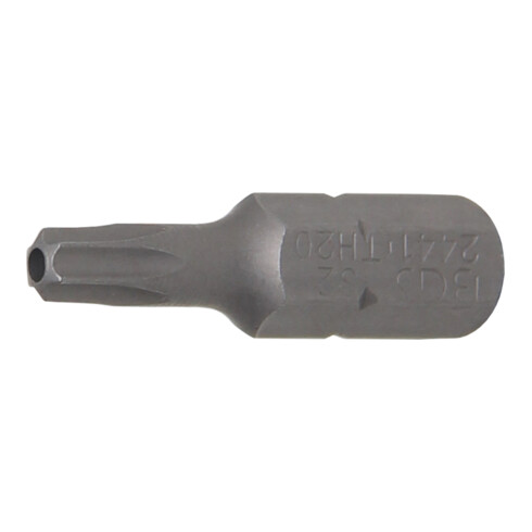 BGS Lecteur de bits hexagonal externe 6,3 mm (1/4") Profil en T (pour Torx) avec trou