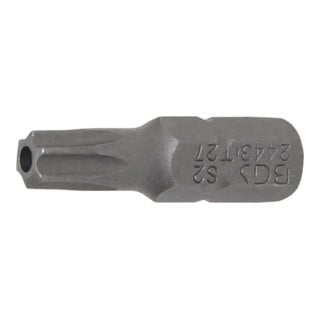BGS Lecteur de bits hexagonal externe 6,3 mm (1/4") Profil en T (pour TX) avec trou