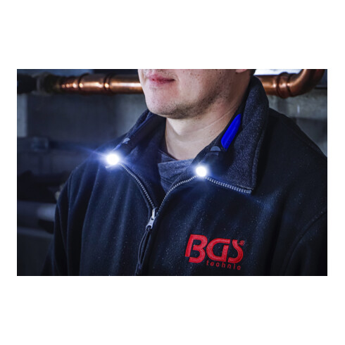 BGS Luce da collo da lavoro a LED-COB