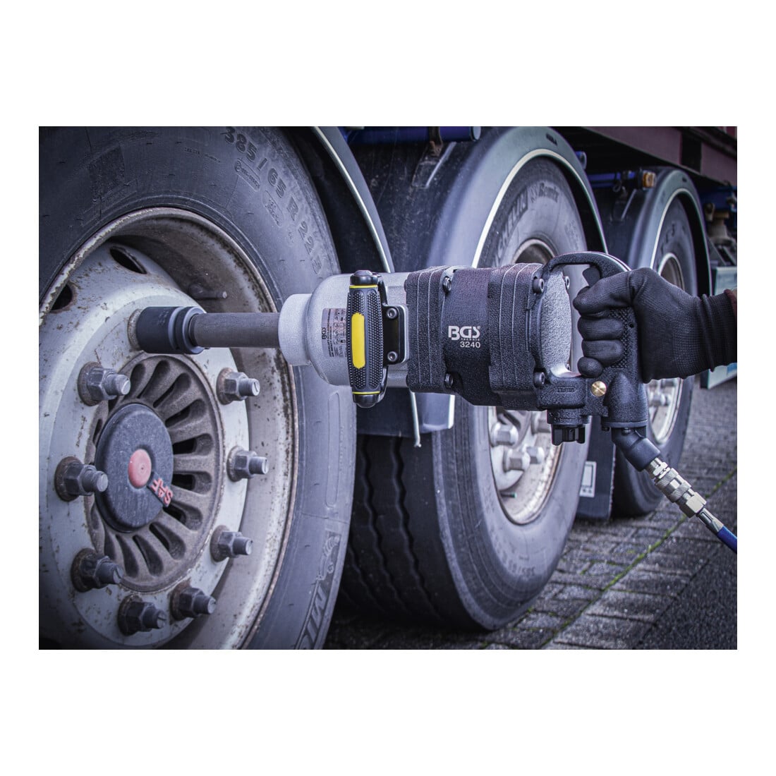 BGS Lucht slagmoersleutel | 25 mm (1") | 2169 Nm