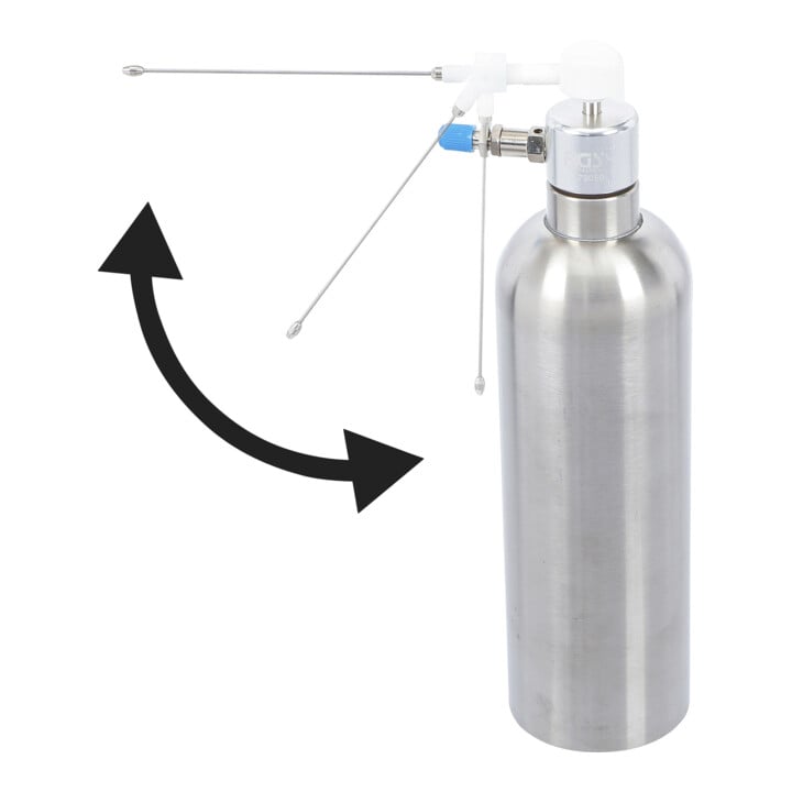 BGS Lucht spuitbus | roestvrij staal | 650 ml