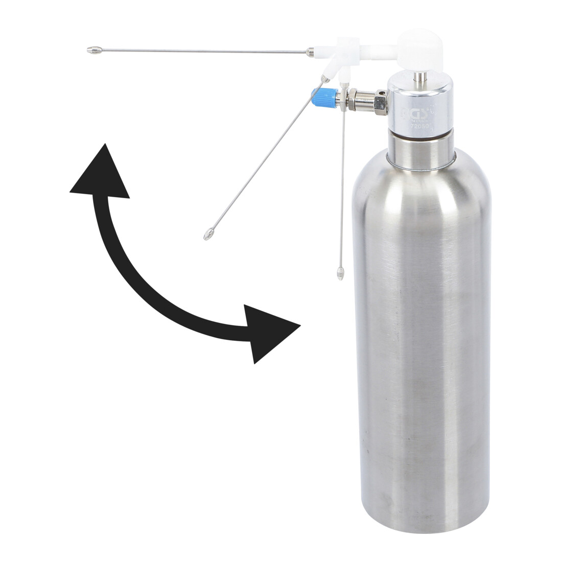 BGS Lucht spuitbus | roestvrij staal | 650 ml