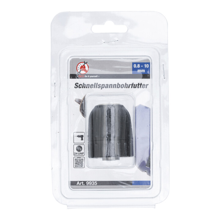 BGS Mandrin autoserrant 0,8 - 10 mm - 3/8" x 24 UNF