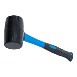 BGS Marteau en caoutchouc avec manche en fibre de verre 500 g