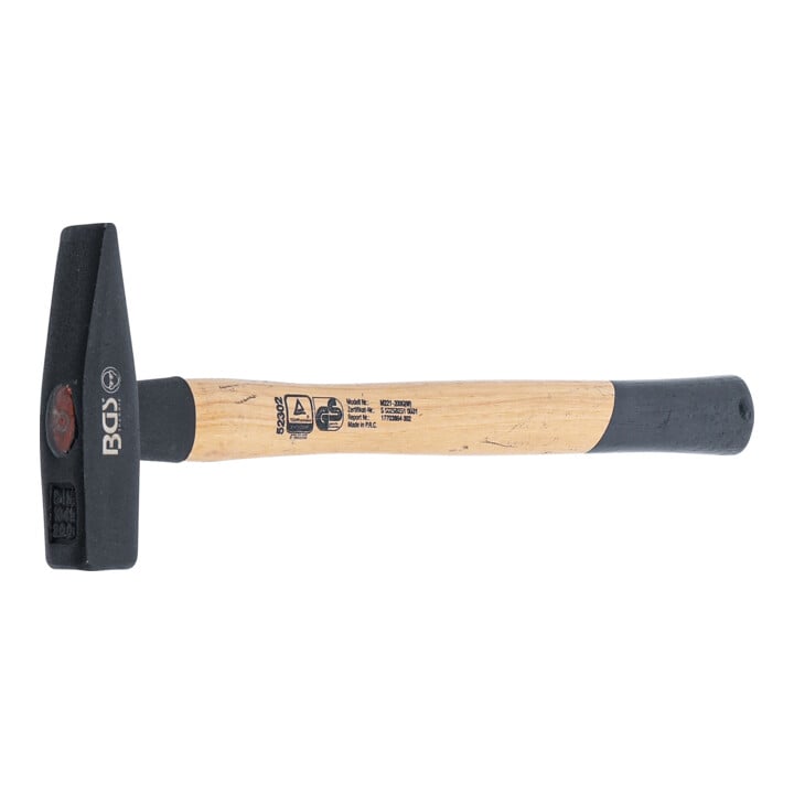 BGS Marteau mécanicien manche hickory DIN 1041 200 g