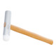 BGS Martello con teste in plastica e alluminio, testa extra grande, Ø 30 mm, 300 g-1
