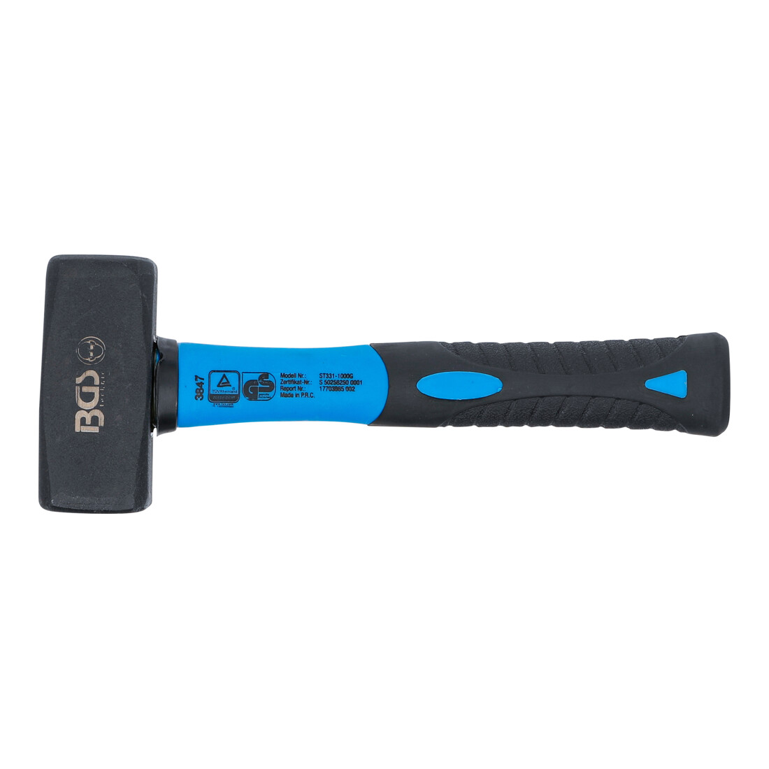 BGS Massette manche en fibres de verre DIN 6475  1000 g