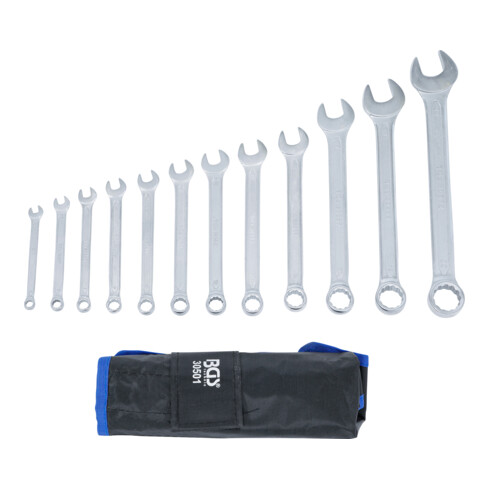 BGS Maul-Ringschlüssel-Satz 30501 SW 6 - 22 mm 12 teilig
