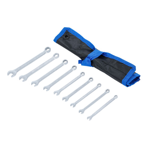 BGS Maul-Ringschlüssel-Satz 30551, SW 4- 10 mm, 9-tlg.