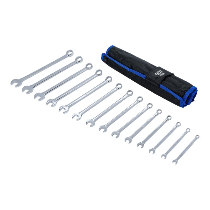 BGS Maul-Ringschlüssel-Satz extra lang SW 6 - 19 mm 14-tlg.