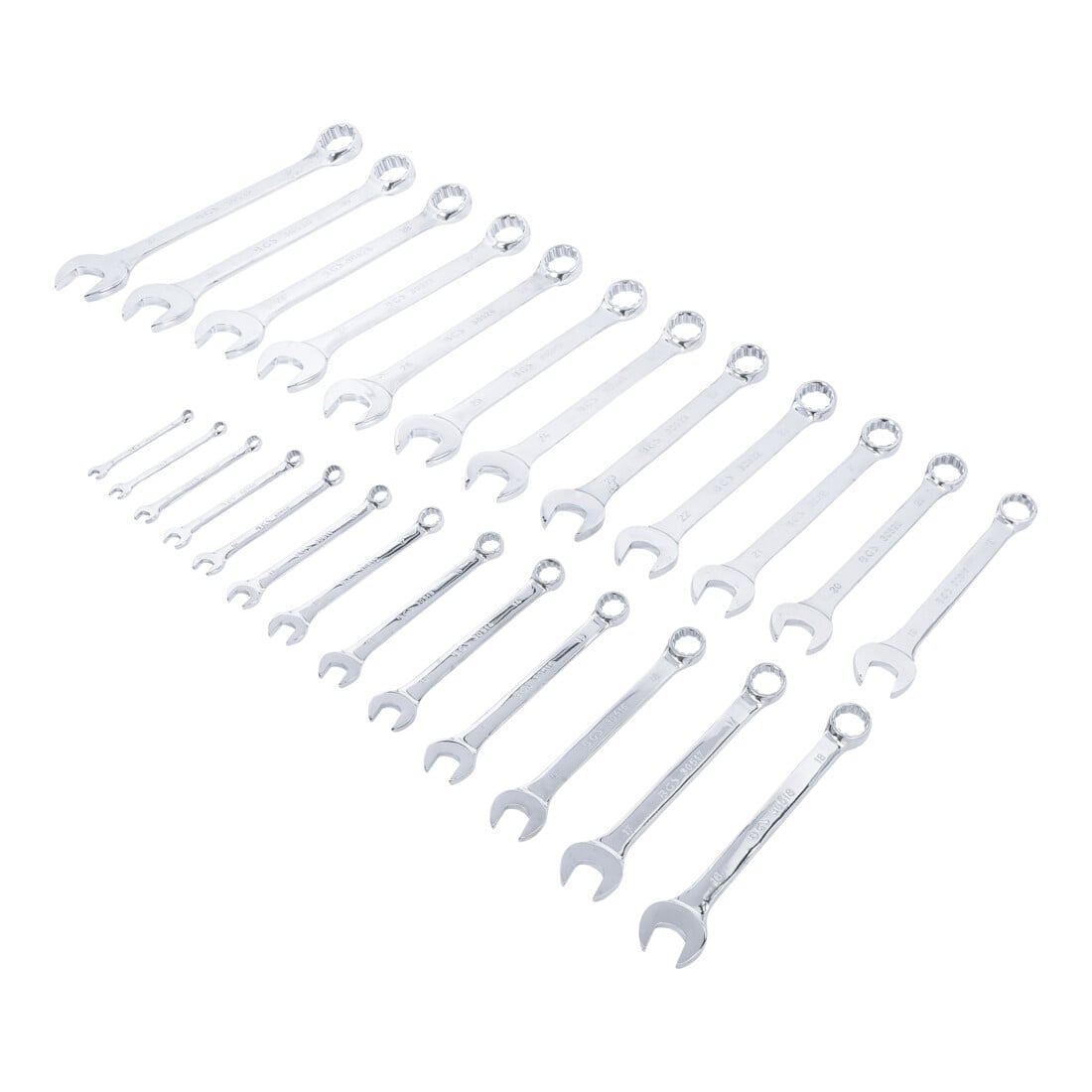 BGS Maul-Ringschlüssel-Satz, SW 6 - 32 mm, 5,1 kg, 25-teilig