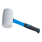 BGS Mazza in gomma, testa bianca