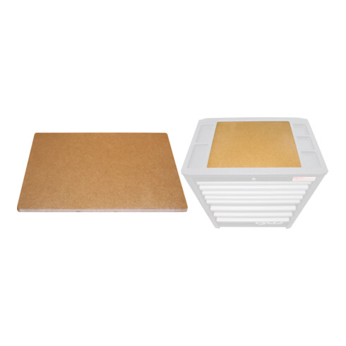 BGS MDF-Holzplatten-Einsatz für Werkstattwagen PROFI 67165