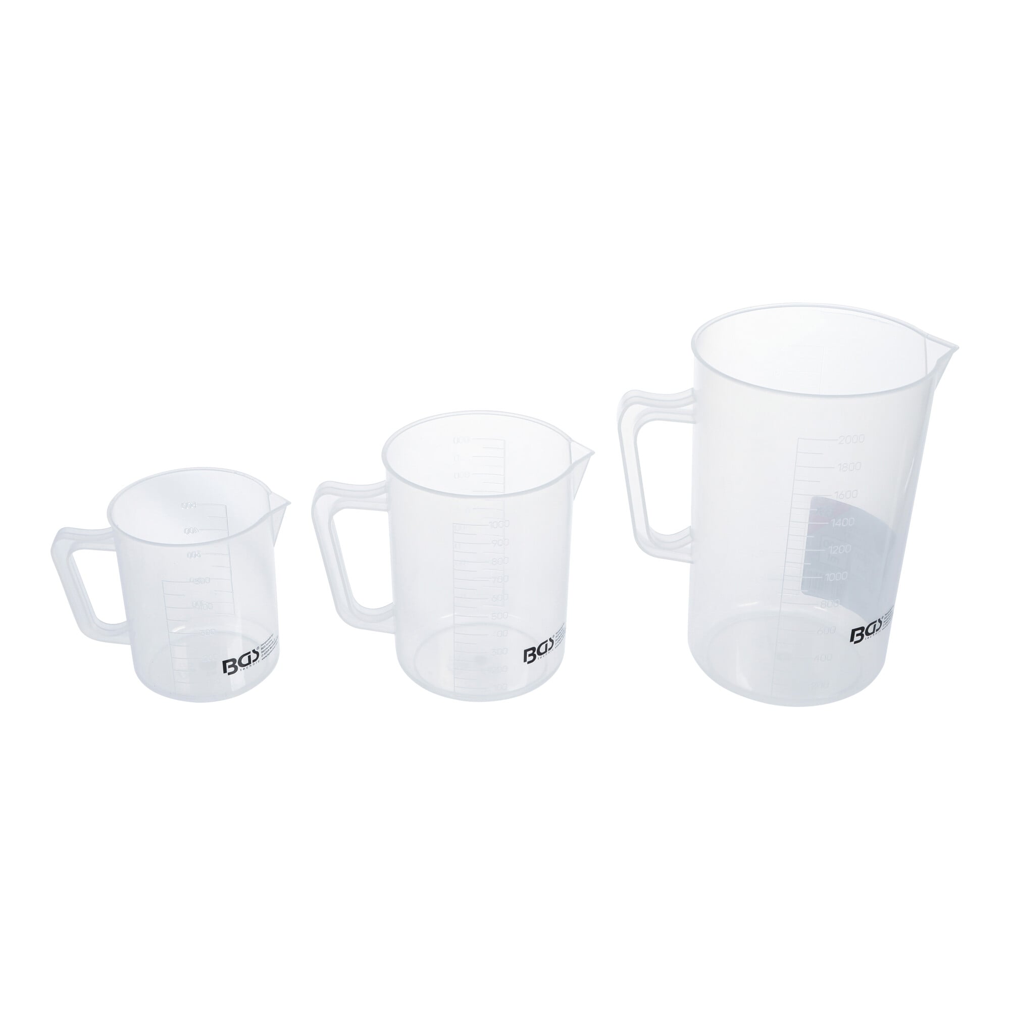 BGS Messbecher-Satz 3 teilig ; BGS technic