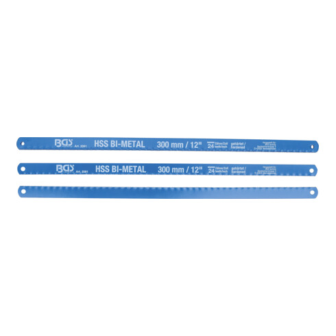BGS Metaalzaagbladen HSS flexibel 13 x 300 mm, 10 dlg.