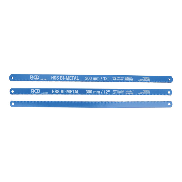 BGS Metaalzaagbladen HSS flexibel 13 x 300 mm, 10 dlg.