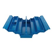 BGS Metall-Werkzeugkasten, leer, 420 x 200 x 200 mm, 5 Fächer